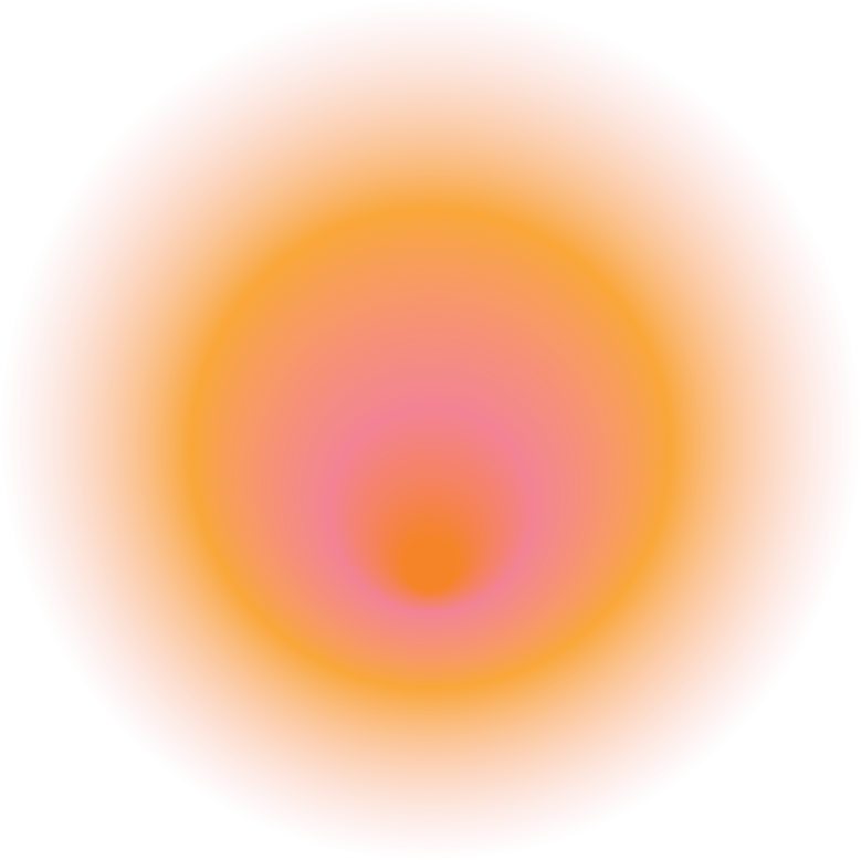 Contemporary Blur Gradient Aura Graphic Shape